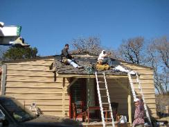 Patio Install Certainteed Presidential Roof 